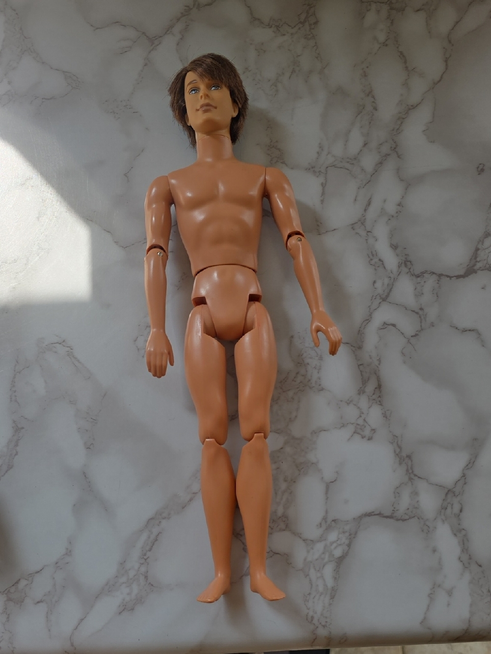 Mattel Ken Barbie Doll With Rooted Hair Marked 1975/1999 Nude